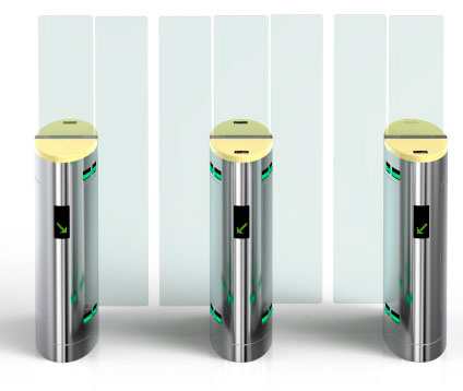 ALTAIR Access control Speed Turnstile | Dual Gate | CX-ALT-A605-2W