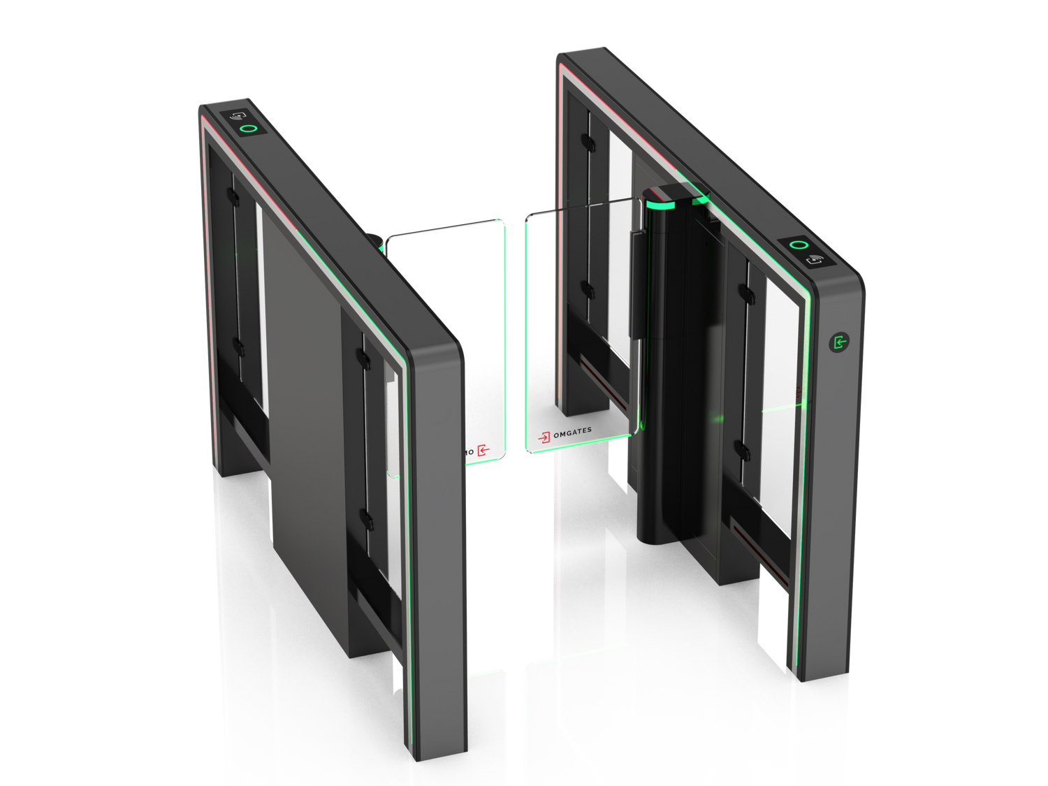 OMGates Vega Speed Gate | 1 Lane | Internal | OMGVEG1LN