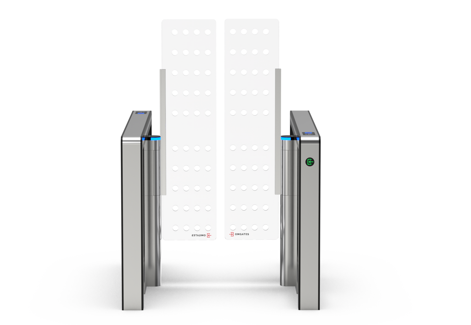 OMGates Vega Speed Gate | 1 Lane | External | OMGVEG1LNEXT