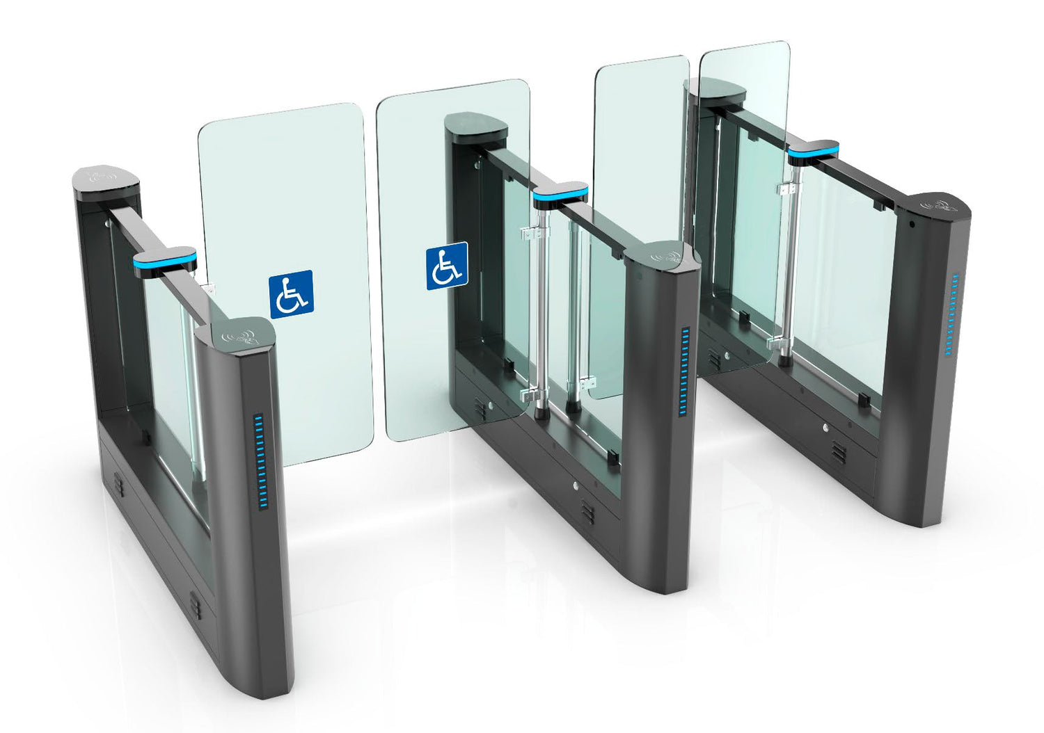 ORION Access control Speed Turnstile | Dual Gate | CX-ORI-80-2W