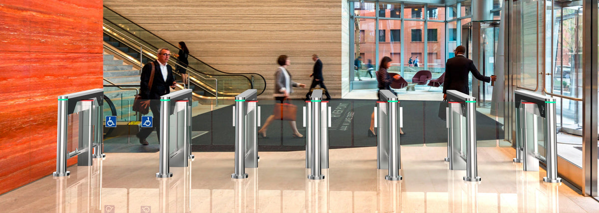 PEGASI Access control Speed Turnstile | Dual Gate | CX-PEG-7000H-2W