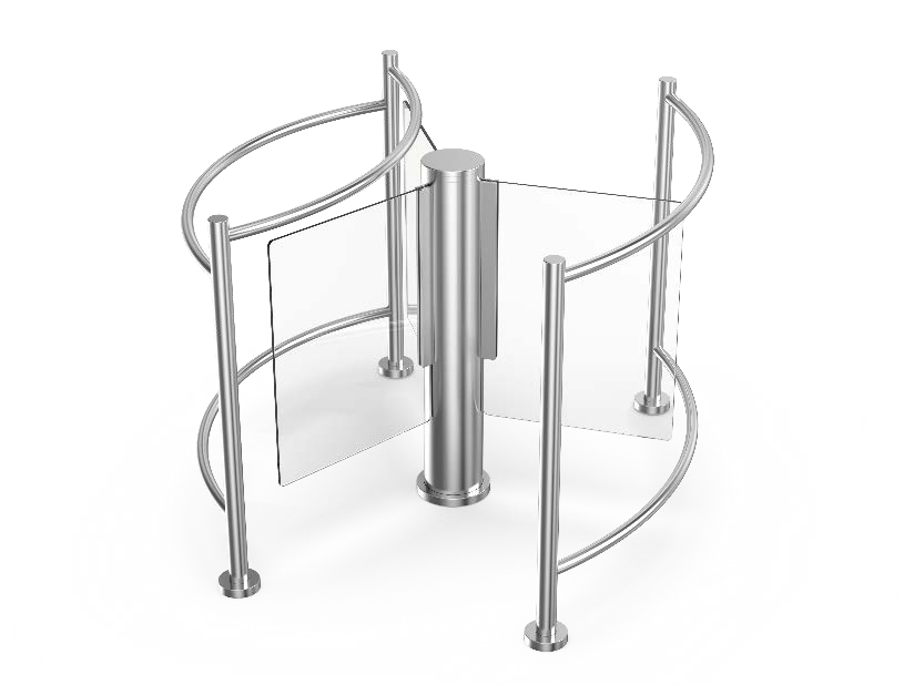 403 Motorised Rotary Door Access control Turnstile | CX-403
