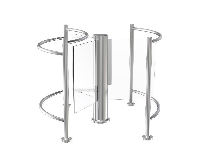 403 Motorised Rotary Door Access control Turnstile | CX-403