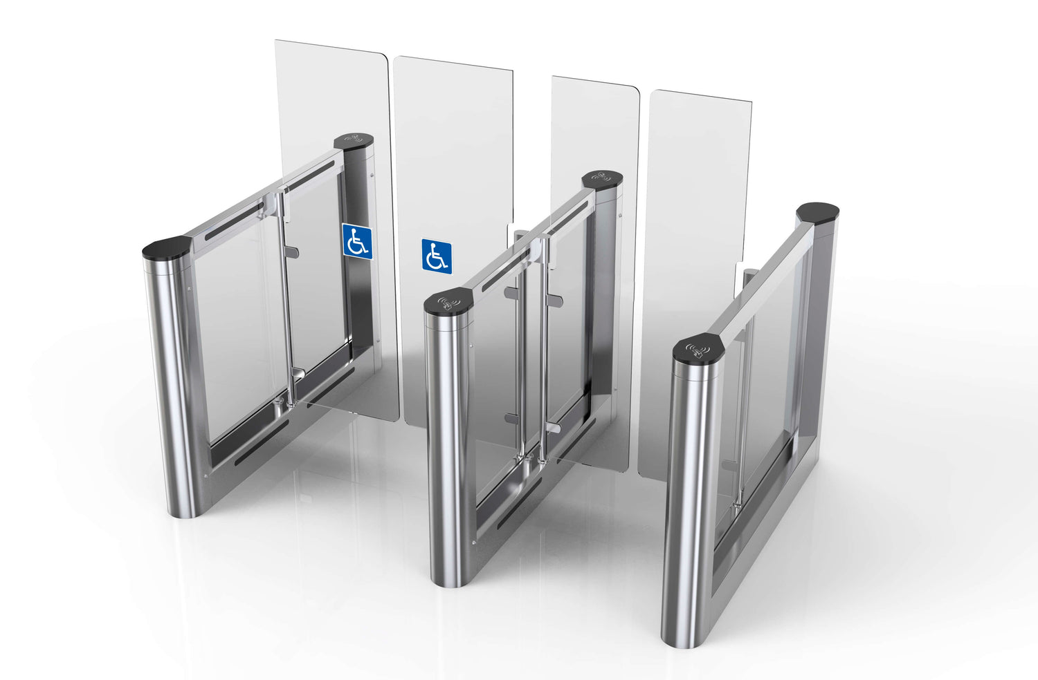 NAOS Access control Speed Turnstile | CX-NAO-9000-1W