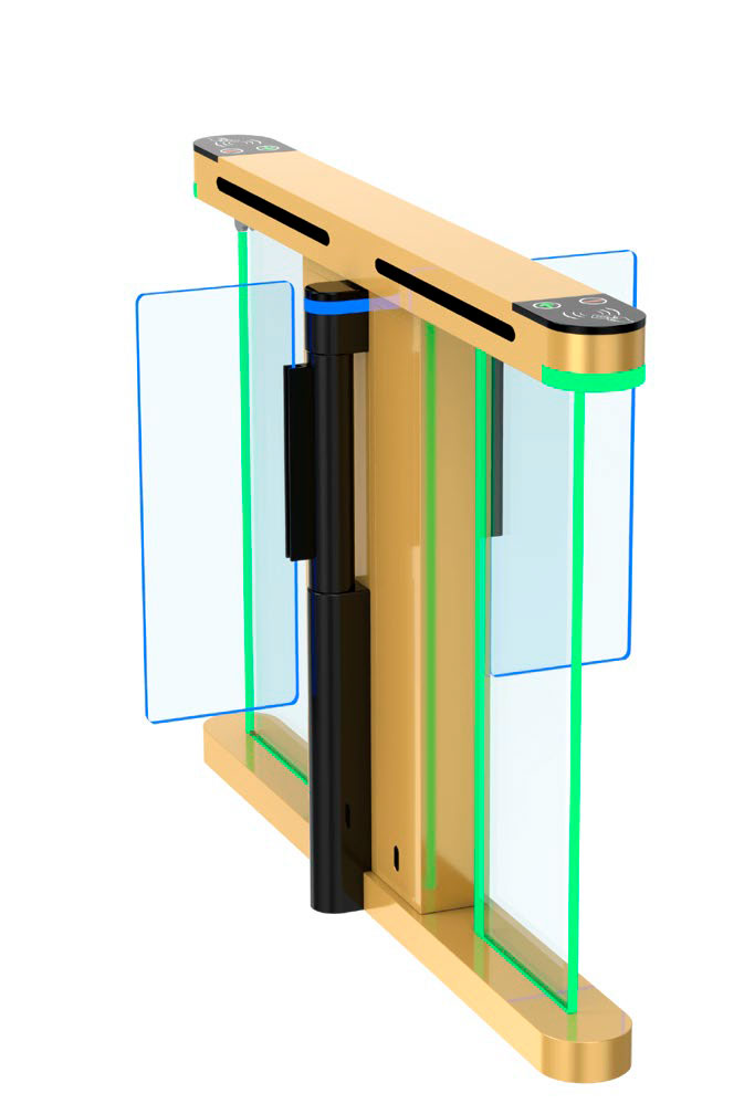 SIRIO GOLD Access control Speed Turnstile | Dual Gate | CX-SIR-7200G-2W