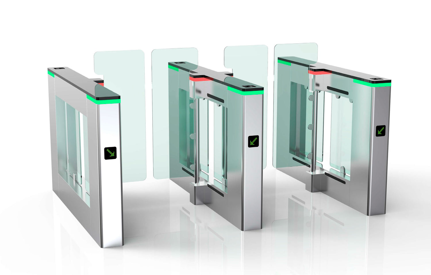 ALHENA Access control Speed Turnstile | Dual Gate | CX-ALH-6000H-2W