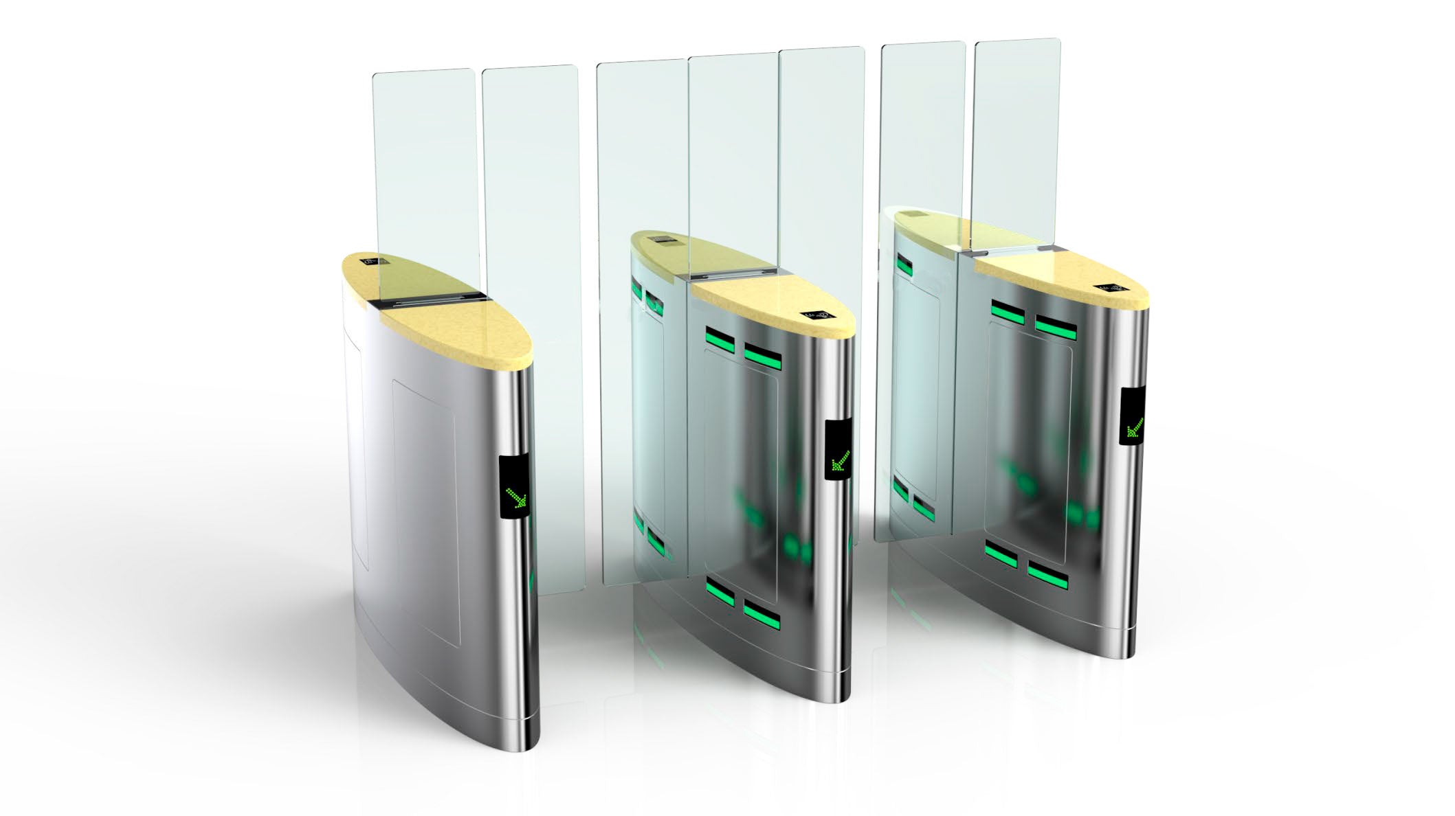 ALTAIR Access control Speed Turnstile | Dual Gate | CX-ALT-A605-2W ...