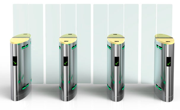 ALTAIR Access control Speed Turnstile | Dual Gate | CX-ALT-A605-2W