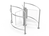 403 Motorised Rotary Door Access control Turnstile | CX-403