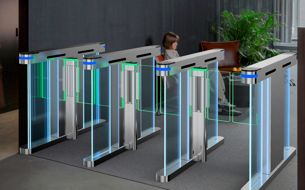 SIRIO Access control Speed Turnstile | Dual Gate | CX-SIR-7200-2W
