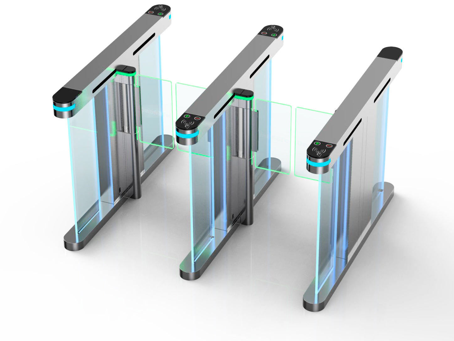 SIRIO Access control Speed Turnstile | Dual Gate | CX-SIR-7200-2W