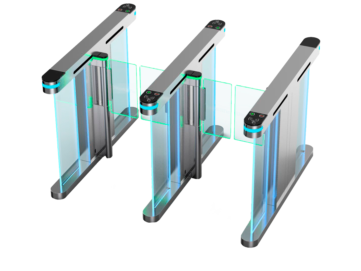 SIRIO Access control Speed Turnstile | Dual Gate | CX-SIR-7200-2W