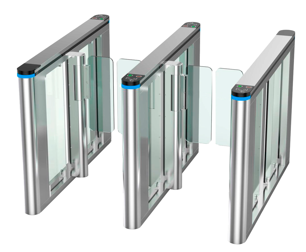 VEGA Access Control Speed Turnstile | Two Pedestrian Lanes